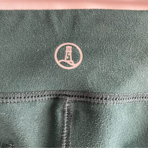 Lands' End Women’s Green XLP Flare-Leg Pants Active Comfy Pull-On Athleisure - Picture 5 of 6